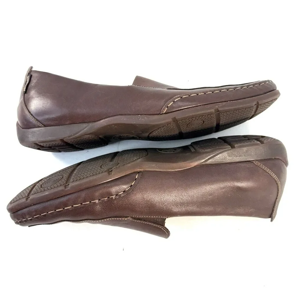 Mephisto Shoes Mens Size 13 Leather Loafers Comfort Slip On Made In Portugal